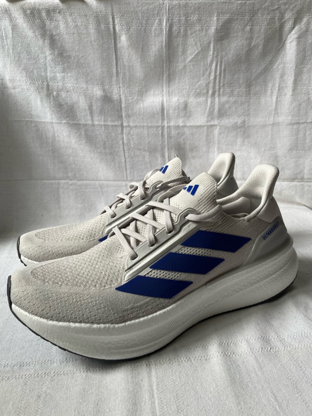 Adidas Ultraboost 5X Running Shoes “Cloud White Lucid Blue” Men's Size 13 JS3516